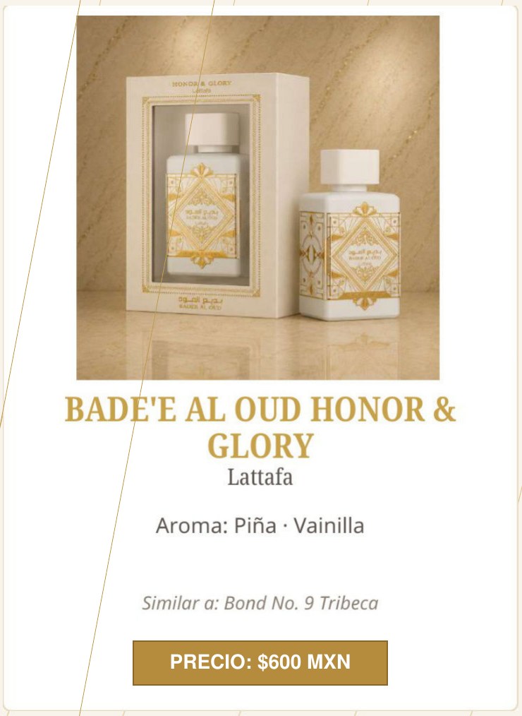 Bade'e Al Oud Honor & Glory de Lattafa