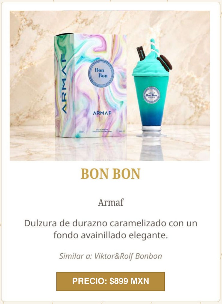Bon Bon de Armaf