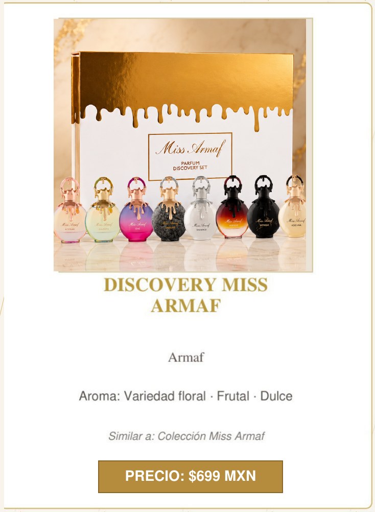 Discovery Miss Armaf de Armaf