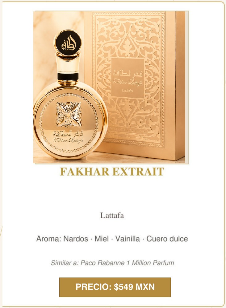 Fakhar Extrait de Lattafa