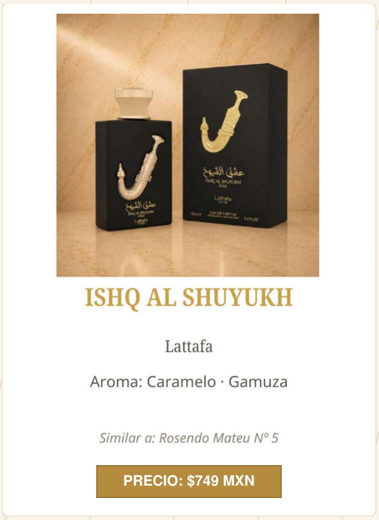 Ishq Al Shuyukh de Lattafa