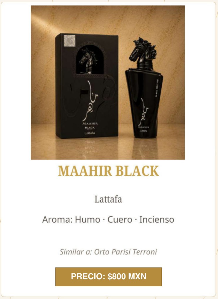 Maahir Black de Lattafa