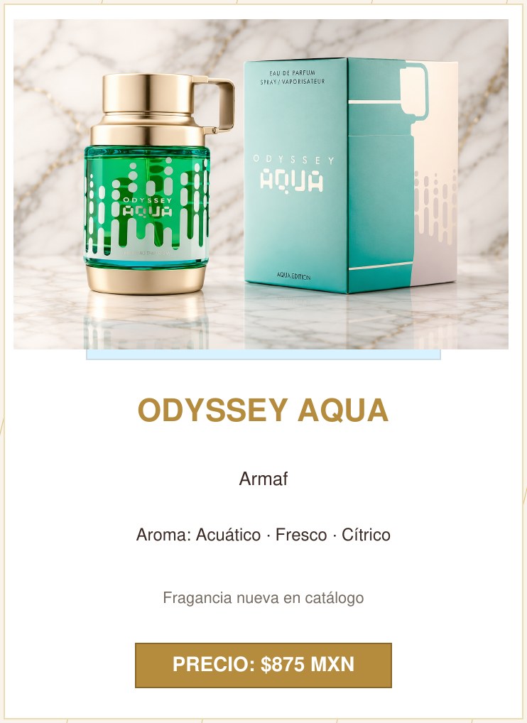 Odyssey Aqua de Armaf
