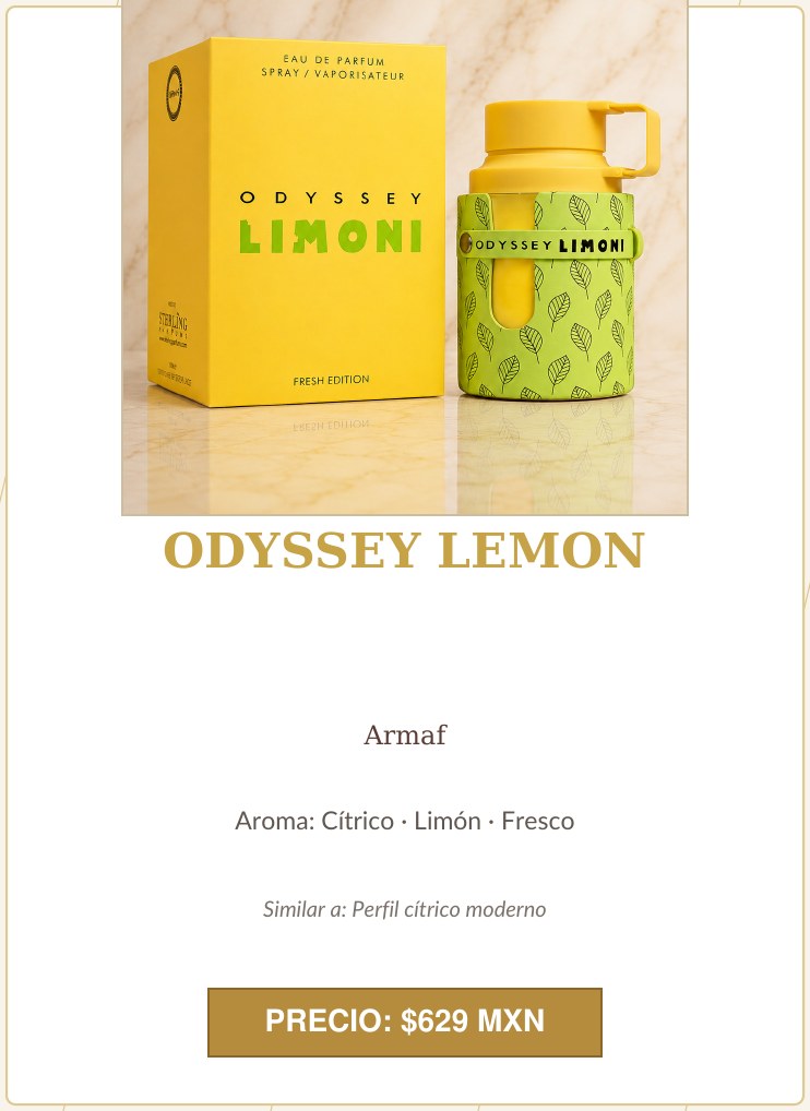 Odyssey Lemon de Armaf