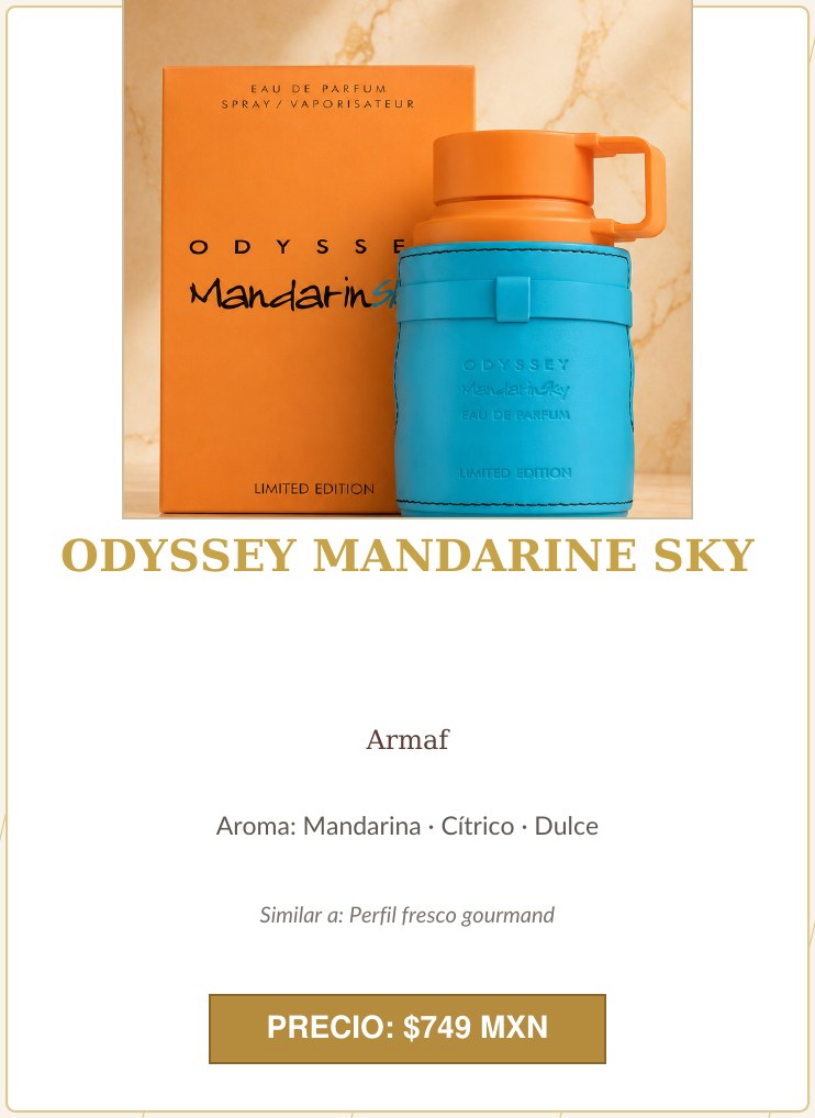 Odyssey Mandarine Sky de Armaf