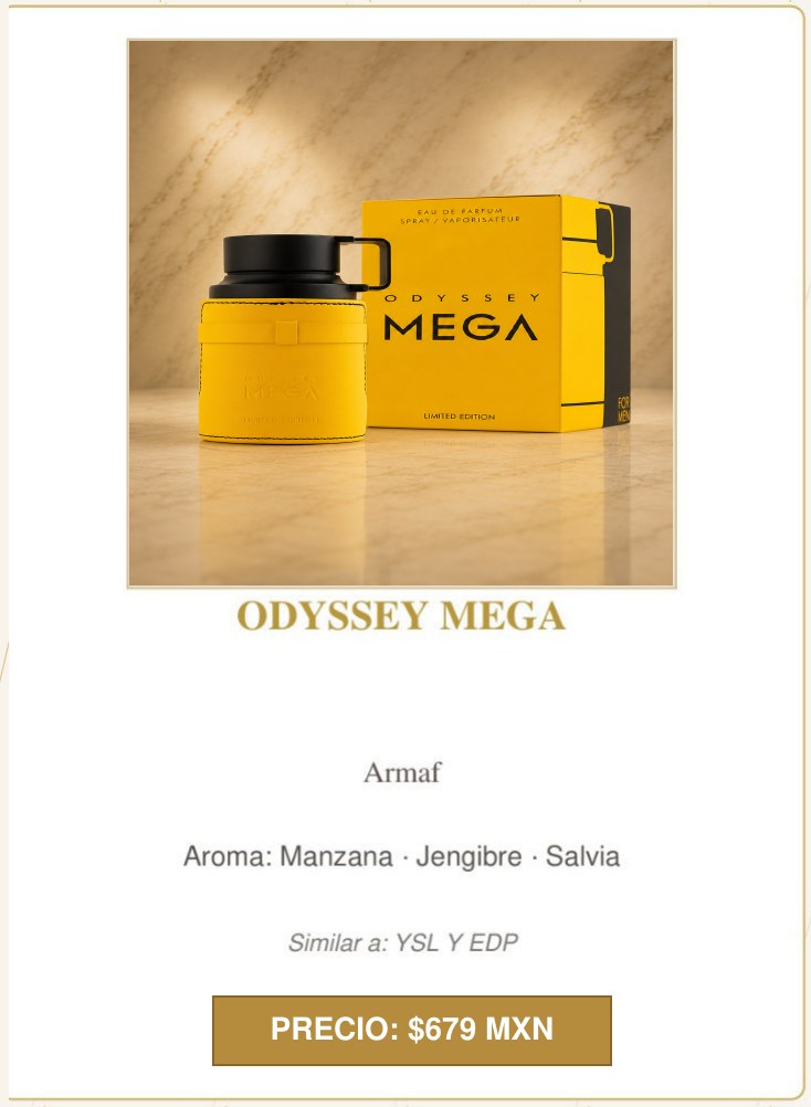 Odyssey Mega de Armaf
