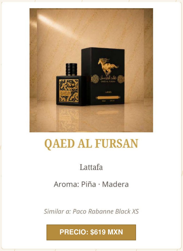Qaed Al Fursan de Lattafa