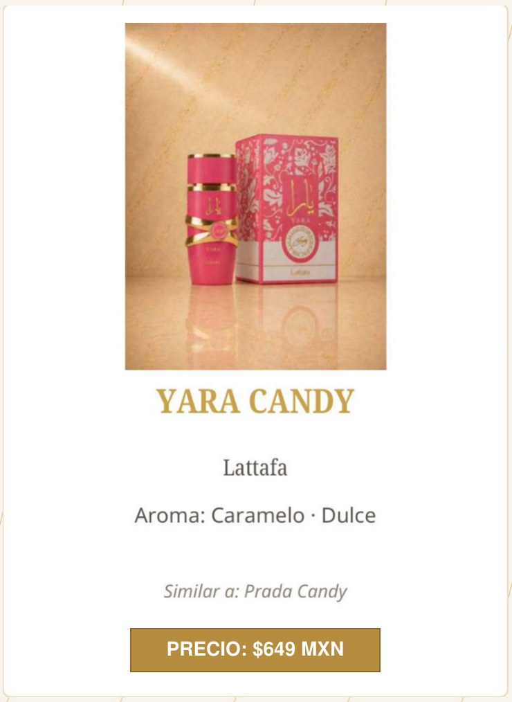 Yara Candy de Lattafa