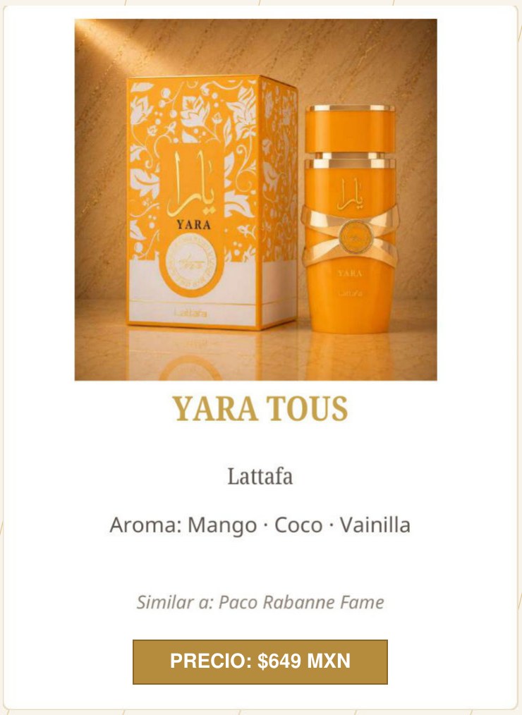 Yara Tous de Lattafa
